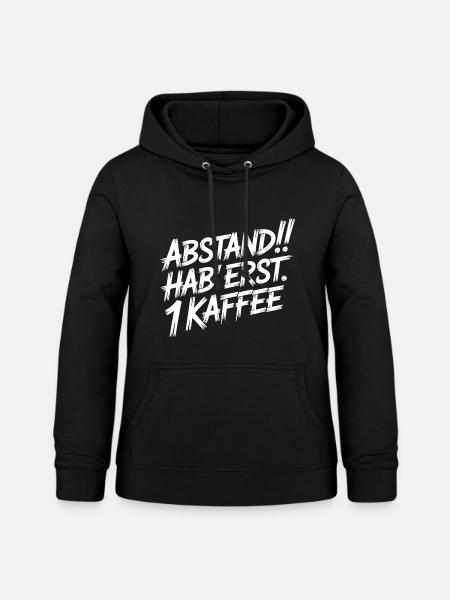 Morgenmuffel Kaffee - Frauen Hoodie - Schwarz