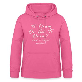 Shakespeare for Drummers - Women's Hoodie - pink - Front - AI Model Female 172 light (172cm)