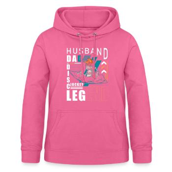 Musik Techno Feiern Bass - Frauen Hoodie - Pink - Vorne - AI Model Female 172 light (172cm)