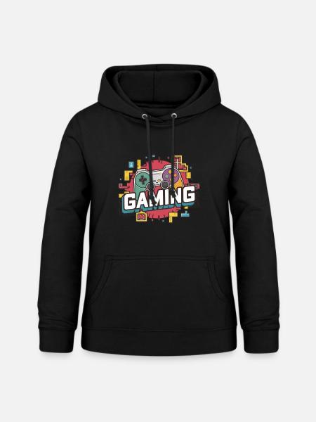 Gaming - Controllers - Women's Hoodie - black