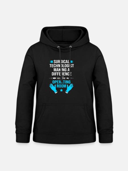 Chirurg Chirurgie CTA - Frauen Hoodie - Schwarz