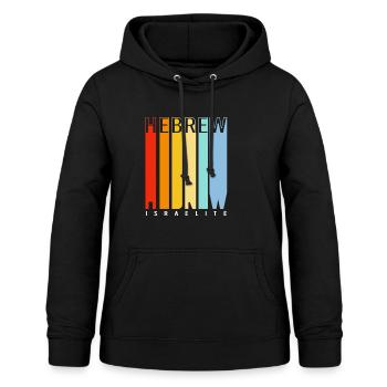 Jude Jüdisch Judentum Yeshua - Frauen Hoodie - Schwarz - Vorne - AI Model Female 172 light (172cm)