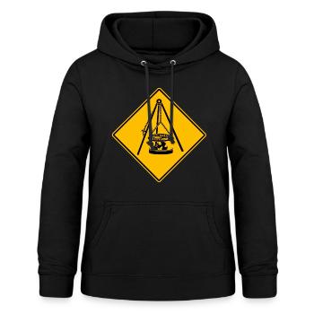 schwenken grillen saarland saarländer schwenker - Frauen Hoodie - Schwarz - Vorne - AI Model Female 172 light (172cm)