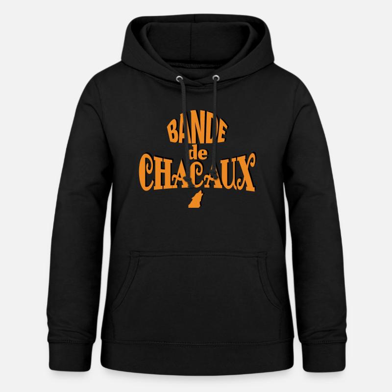 bande de chacaux - Sweat à capuche Femme - noir