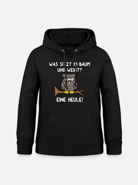 Eine Heule - Frauen Hoodie - Schwarz