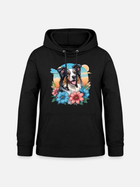 Australian Shepherd - Frauen Hoodie - Schwarz