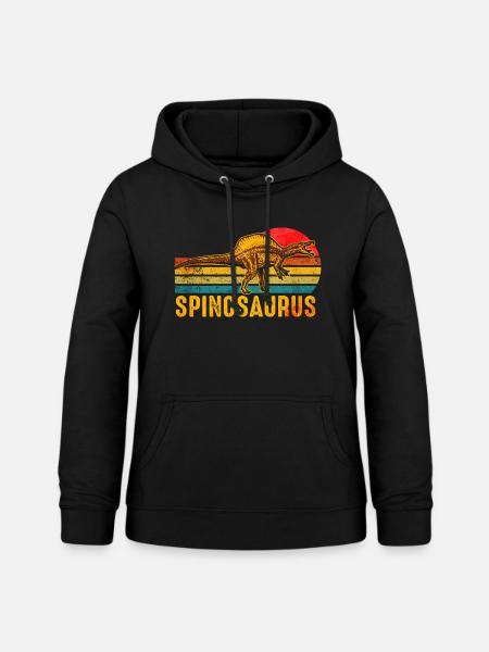 Spinosaurus Dinosaurier - Frauen Hoodie - Schwarz