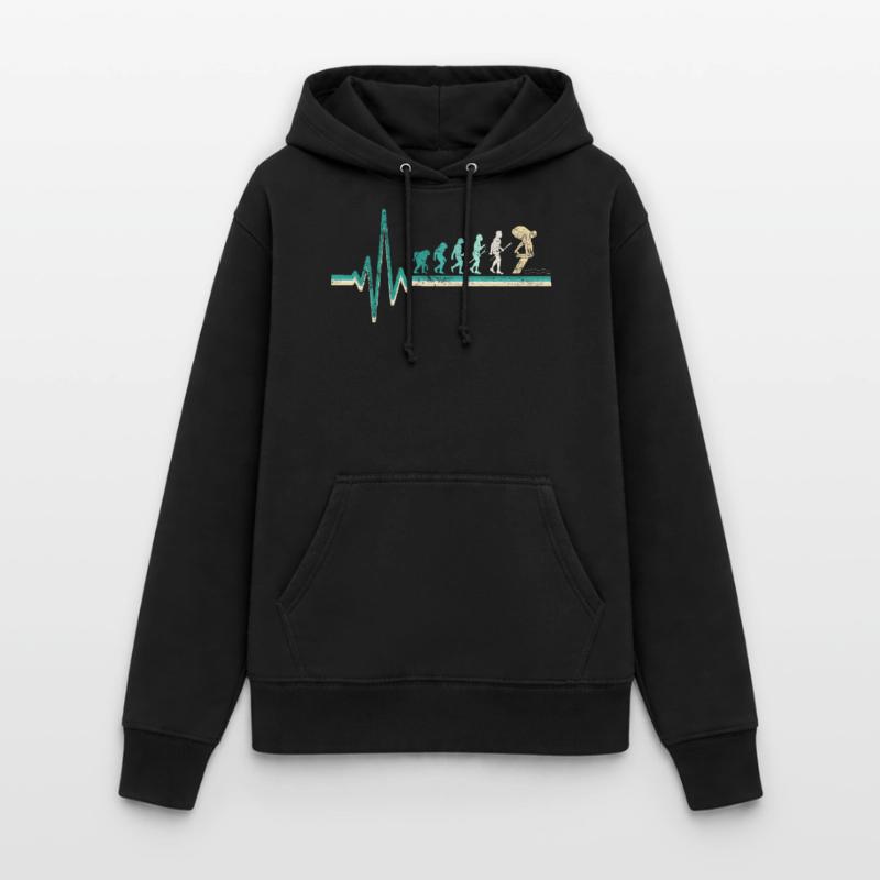 Schwimmlehrer Schwimmer Evolution Frauen Hoodie