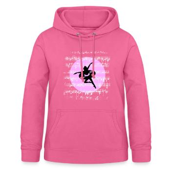 Harmonie in Bewegung - Frauen Hoodie - Pink - Vorne - AI Model Female 172 light (172cm)