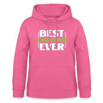 Best Barkeeper ever- Barkeeper shirt - Women's Hoodie - pink - Front - AI Model Female 172 light (172cm)