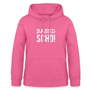Bassd Scho! Passt schon Franken Nürnberg Würzburg - Frauen Hoodie - Pink - Vorne - AI Model Female 172 light (172cm)