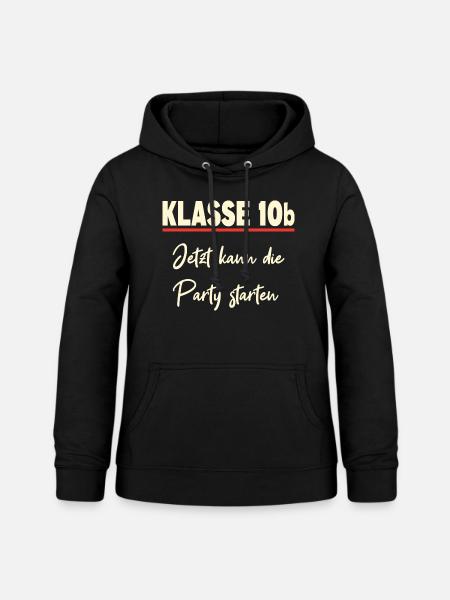 Klasse 10b Klassenfahrt - Frauen Hoodie - Schwarz