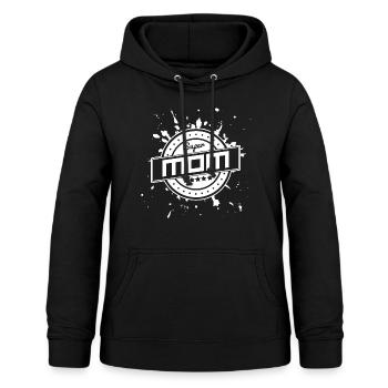 Muttertag - Frauen Hoodie - Schwarz - Vorne - AI Model Female 172 light (172cm)