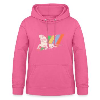Pet Retro - Women's Hoodie - pink - Front - AI Model Female 172 light (172cm)