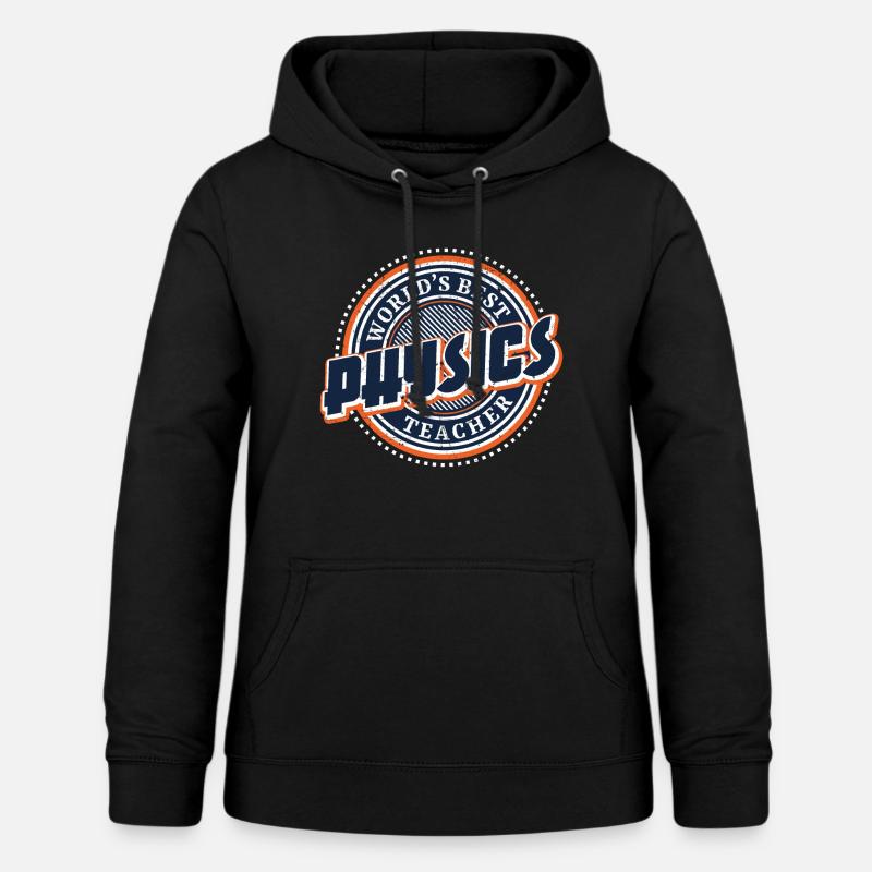 Professeur de physique - Sweat à capuche Femme - noir