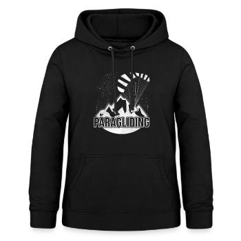 Parapente Parapente - Sweat à capuche Femme - noir - Devant - AI Model Female 172 light (172cm)