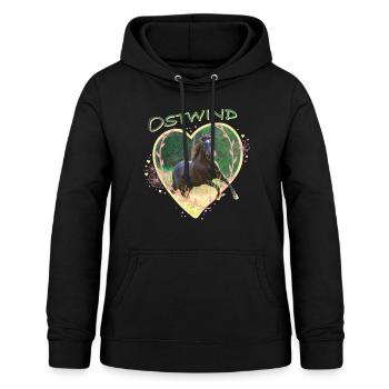 Ostwind Der Große Orkan Ein Herz Für Pferde - Frauen Hoodie - Schwarz - Vorne - AI Model Female 172 light (172cm)