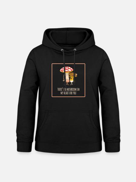 Mushrooms - Frauen Hoodie - Schwarz
