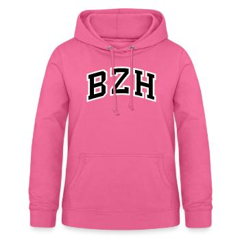 Das BZH - Frauen Hoodie - Pink - Vorne - AI Model Female 172 light (172cm)
