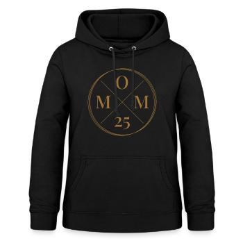 Mom 25 Baby Mutter Muttertag Geschenk Mama 2025 - Frauen Hoodie - Schwarz - Vorne - AI Model Female 172 light (172cm)