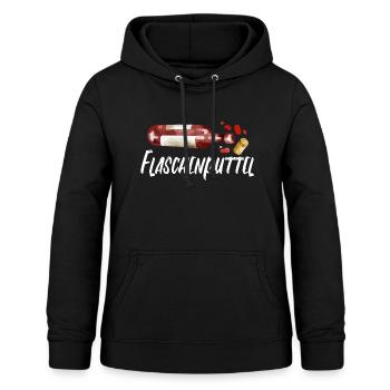 Flaschenputtel - Frauen Hoodie - Schwarz - Vorne - AI Model Female 172 light (172cm)