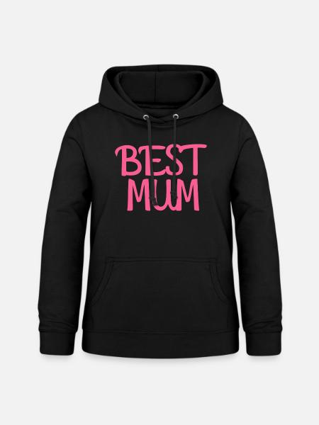 Best Mum. - Frauen Hoodie - Schwarz