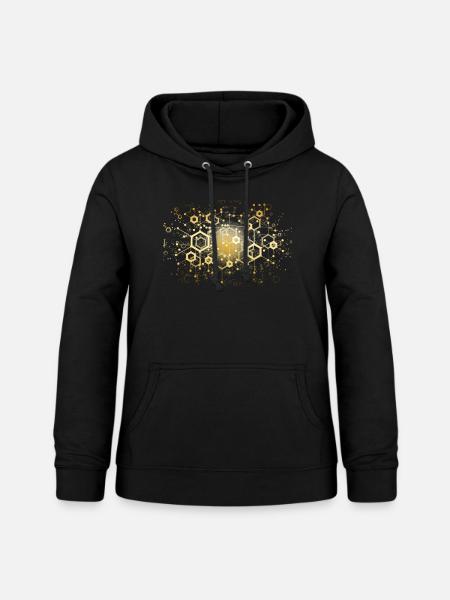 Block Chain - Frauen Hoodie - Schwarz