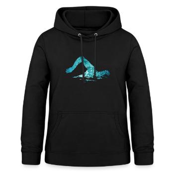 Schwimmer Schwimmen Sport Geschenk - Frauen Hoodie - Schwarz - Vorne - AI Model Female 172 light (172cm)