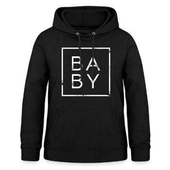 BABY - Women's Hoodie - black - Front - AI Model Female 172 light (172cm)