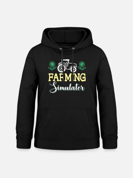 Geschenkidee für Bauern - Frauen Hoodie - Schwarz