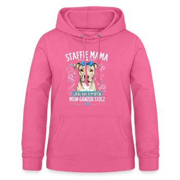 Staffordshire Terrier Frauchen-Stafford Besitzer - Frauen Hoodie - Pink - Vorne - AI Model Female 172 light (172cm)
