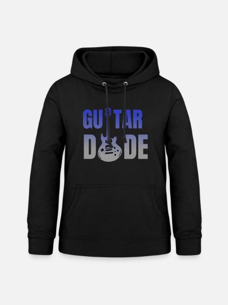 guitar dude - Frauen Hoodie - Schwarz