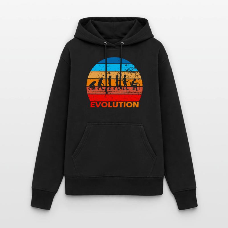 Evolution of IT EDP Computer Science Computer Nerds Women's Hoodie