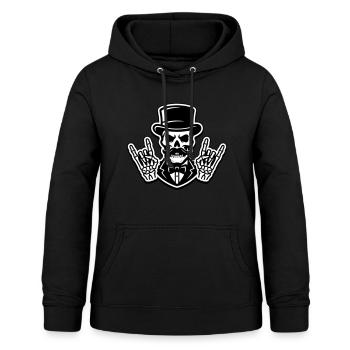 Bräutigam Party Skelett - Frauen Hoodie - Schwarz - Vorne - AI Model Female 172 light (172cm)