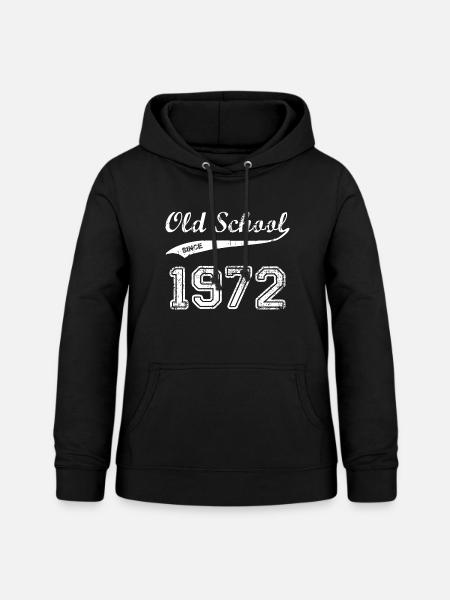 1972 - Frauen Hoodie - Schwarz