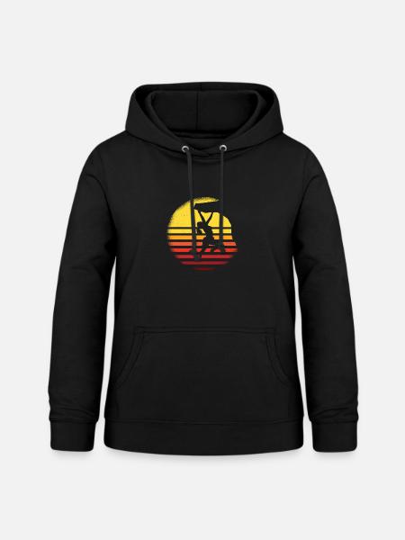 Frauen Kletterer Klettern Freeclimbing Geschenk - Frauen Hoodie - Schwarz