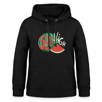 Watermelon Sugar High - Frauen Hoodie - Schwarz - Vorne - AI Model Female 172 light (172cm)