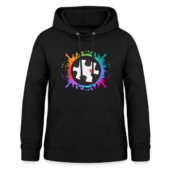 Autismus Kampf Aufklärung Autist Autisten Puzzle - Frauen Hoodie - Schwarz - Vorne - AI Model Female 172 light (172cm)
