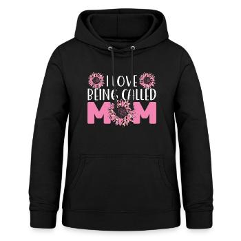 mother mum mom mum Geschenk - Frauen Hoodie - Schwarz - Vorne - AI Model Female 172 light (172cm)
