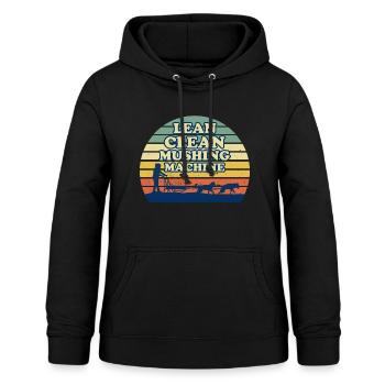 Husky Owner Sledding Dog Sledge Gesc - Women's Hoodie - black - Front - AI Model Female 172 light (172cm)