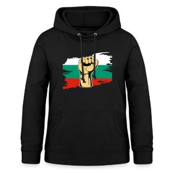 Faust Bulgarie Balkan Bulgarie - Sweat à capuche Femme - noir - Devant - AI Model Female 172 light (172cm)