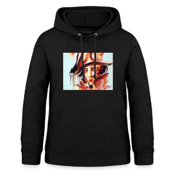 Napoléon - Sweat à capuche Femme - noir - Devant - AI Model Female 172 light (172cm)