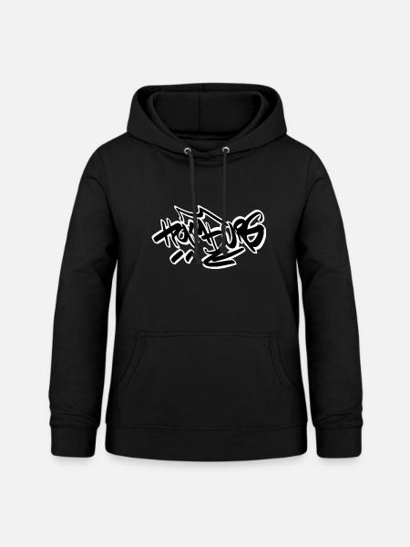 Hamburg Stadtshirt - Frauen Hoodie - Schwarz