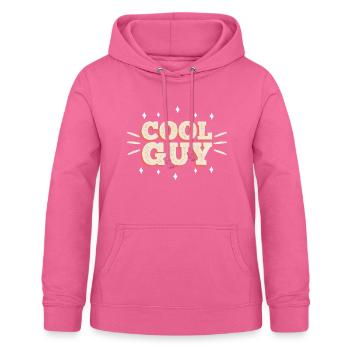 Cool Guy - Frauen Hoodie - Pink - Vorne - AI Model Female 172 light (172cm)