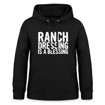 Ranch Dressing Is A Blessing 13 - Frauen Hoodie - Schwarz - Vorne - AI Model Female 172 light (172cm)