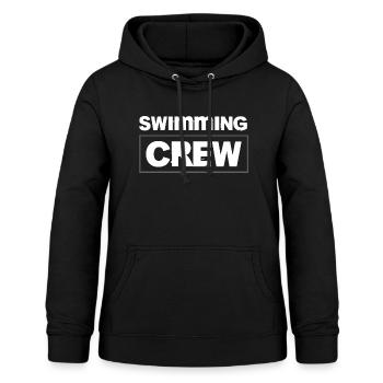 Swimming Crew - Women's Hoodie - black - Front - AI Model Female 172 light (172cm)