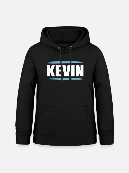 Kevin - Frauen Hoodie - Schwarz