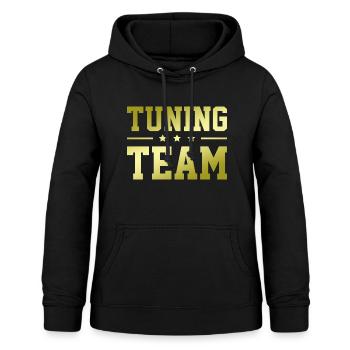 Équipe de tuning - Sweat à capuche Femme - noir - Devant - AI Model Female 172 light (172cm)