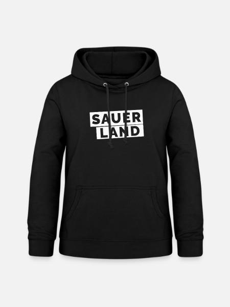 Sauerland - Frauen Hoodie - Schwarz