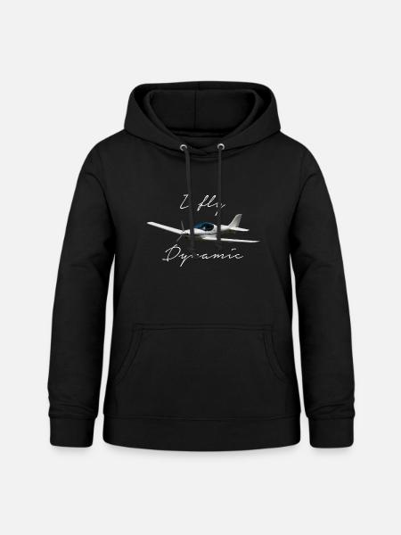 I fly Dynamic WT9 Ultraleichtflugzeug - Frauen Hoodie - Schwarz